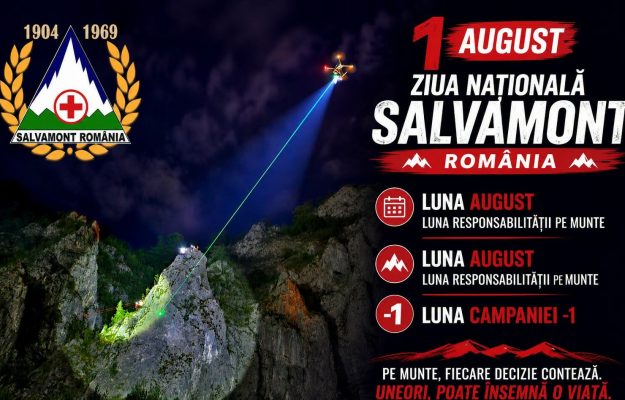 1 August Ziua Nationala a Salvamont Romania Peste un veac de misiuni pentru pasionatii de munte