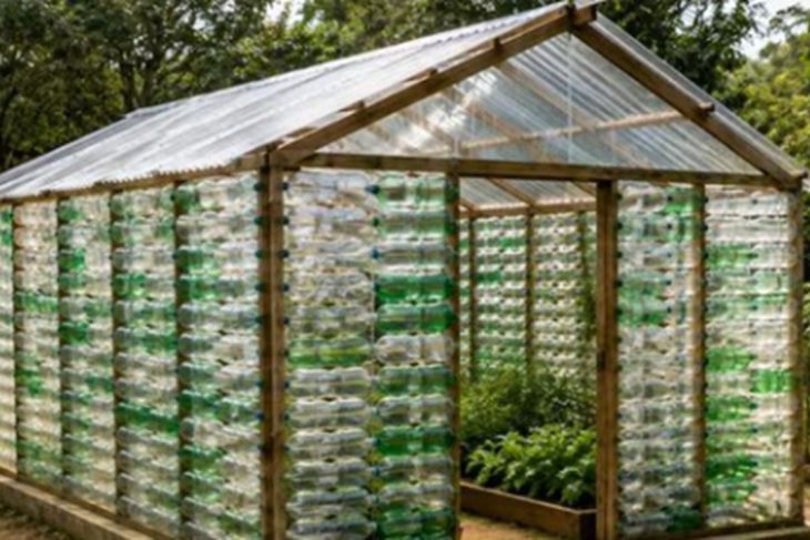 2 000 de sticle de plastic au fost transformate intr o sera Proiectul inedit al unei scoli