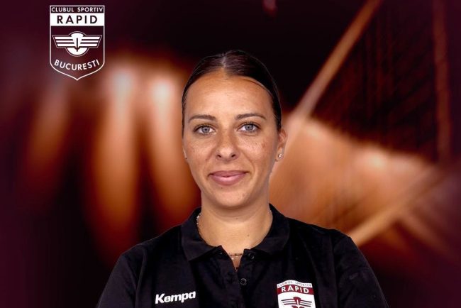 Alice Kapelovies incepe o noua aventura la Rapid Bucuresti dupa ce s a retras din cariera de jucatoare de volei