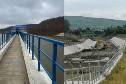 Barajul Pârcovaci, finalizat în proporție de 95%. Util pentru 7.000 de locuitori.