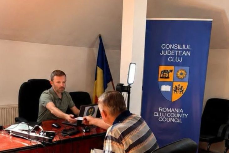 Caravana Cartii Electronice de Identitate soseste la Feleacu Locuitorii din Cluj pot depune cererile direct la Primarie fara a fi necesara o deplasare in oras