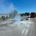Cum s a produs tragedia de la Cluj Soferul camionului ar fi virat la stanga fara sa i acorde prioritate motociclistului