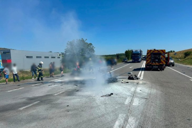 Cum s a produs tragedia de la Cluj Soferul camionului ar fi virat la stanga fara sa i acorde prioritate motociclistului