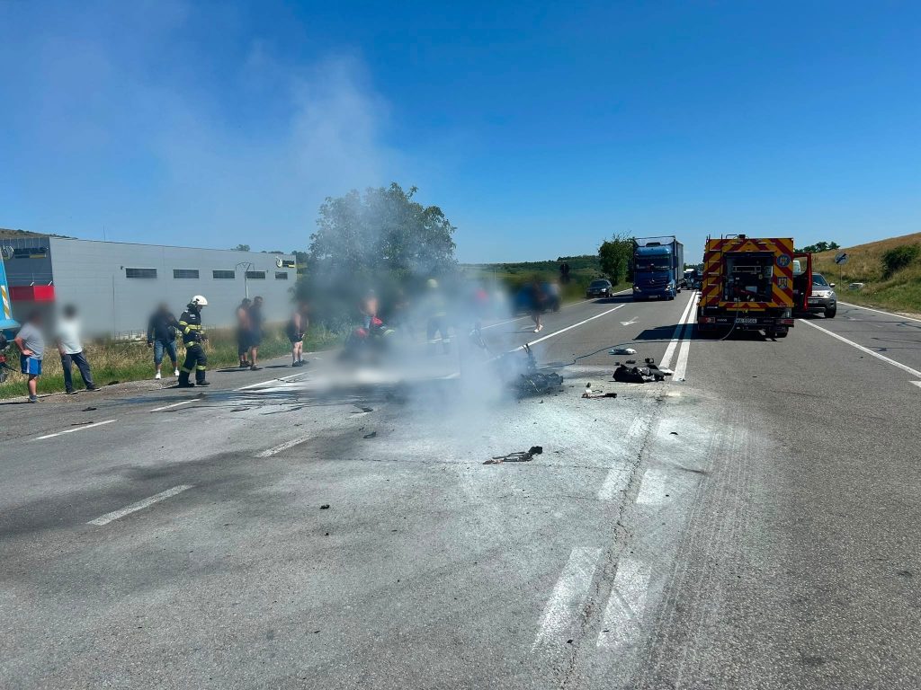 Cum s a produs tragedia de la Cluj Soferul camionului ar fi virat la stanga fara sa i acorde prioritate motociclistului