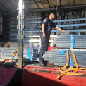 Doi migranti marocani descoperiti in stare de inconstienta in semiremorca unui TIR venit din Turcia au patronat ilegal in Romania