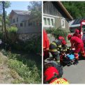 Familia s a rasturnat cu ATV ul intr o albie O femeie din Floresti Cluj impreuna cu fetita sa de 3 ani si sotul transportati de urgenta FOTO