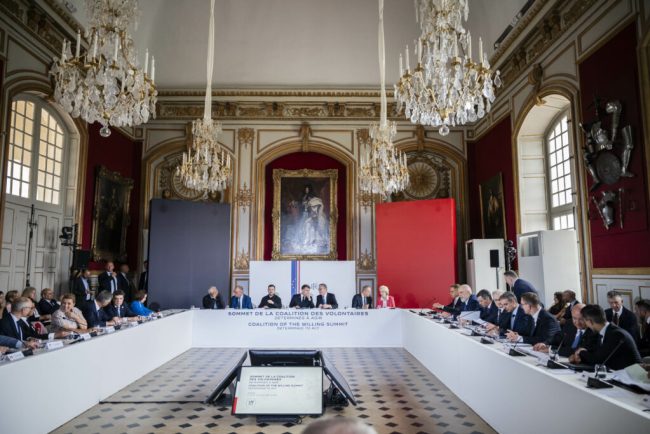 Liderii Frantei Germaniei si Marii Britanii vor coprezida saptamana viitoare o intalnire a Coalitiei de Sustinere pentru Ucraina