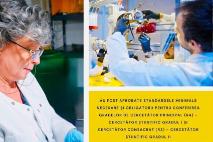 Modificare importantă pentru cercetători: noi criterii pentru obținerea gradelor R3 și R4