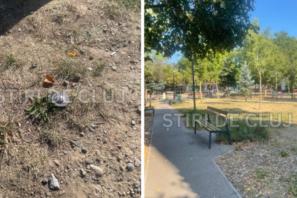 Nemulțumiri repetate legate de un parc „model” din Cluj-Napoca! Cum s-a schimbat parcul în 3 ani: „O investiție considerabilă se deterioriază”