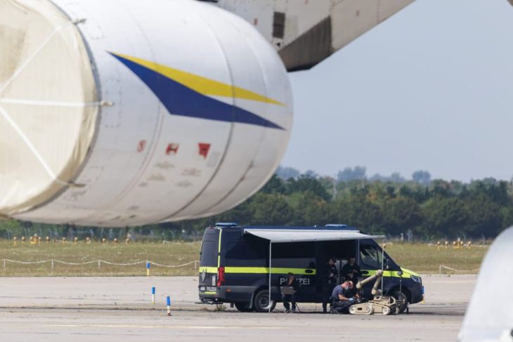 Politia germana antiterorista cerceteaza o drona exploziva descoperita la aeroportul din Leipzig