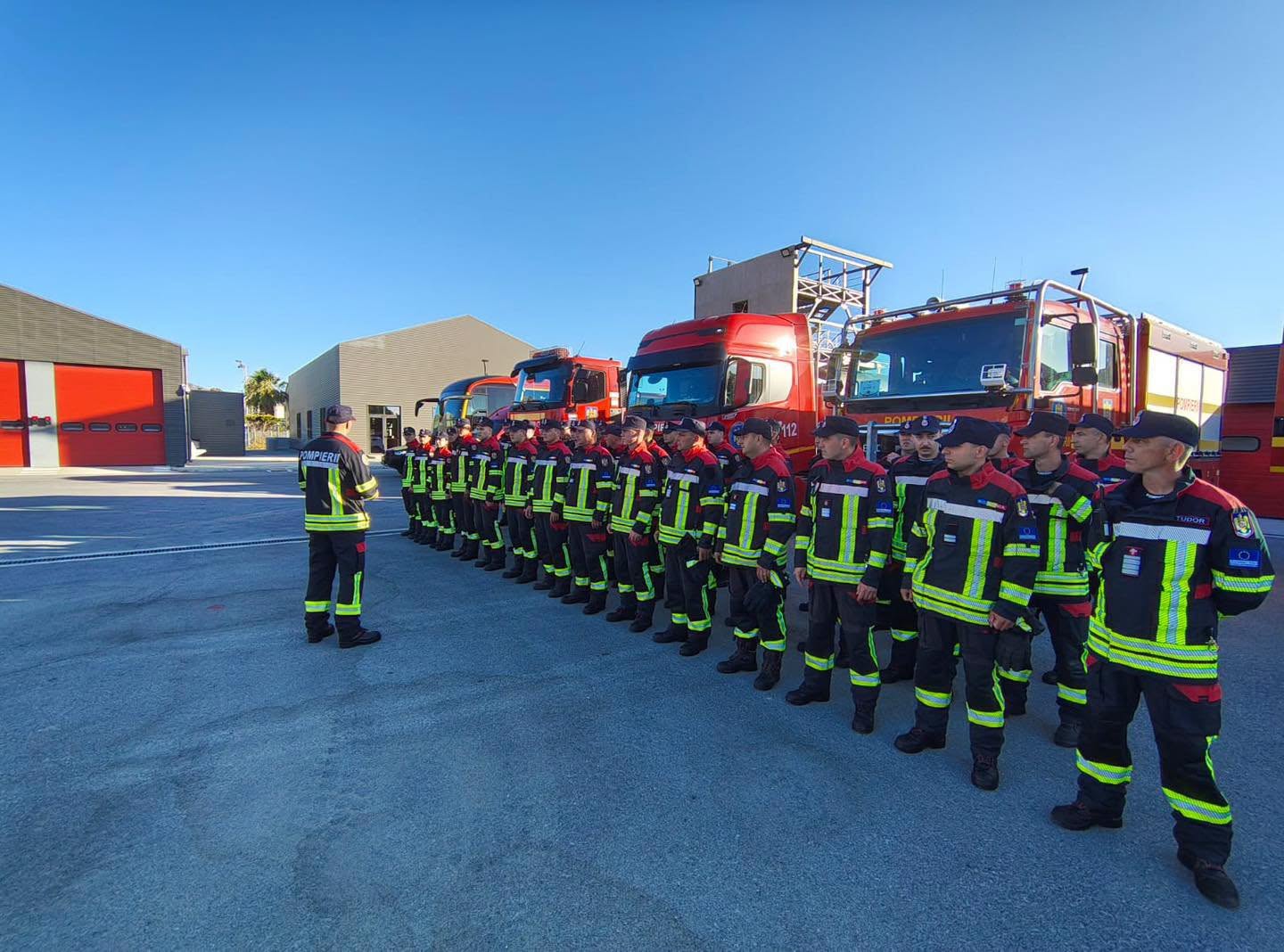 Pompierii romani in alerta maxima in Grecia Riscul de incendii a ajuns la nivelul 5