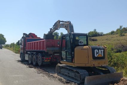 Se desfășoară lucrări pe un drum județean din Cluj către Sălaj: Consiliul Județean a trimis utilaje pe DJ 108N, iar șoferii sunt sfătuiți să circule cu atenție.