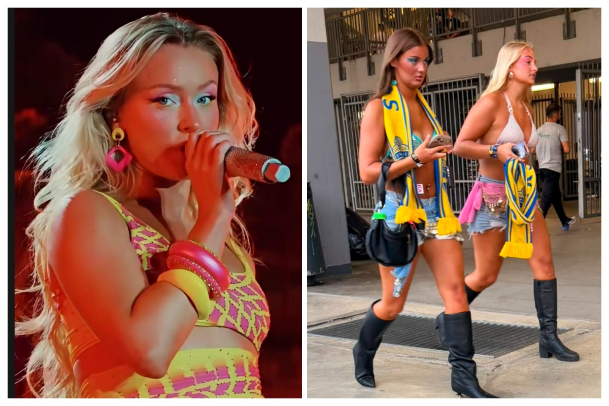 Senzuala Zara Larsson a avut o concurenta acerba la UNTOLD printre fani Nu stiai pe cine sa sustii Hai Romania sau Hai Suedia Cui ati oferit voi sustinere