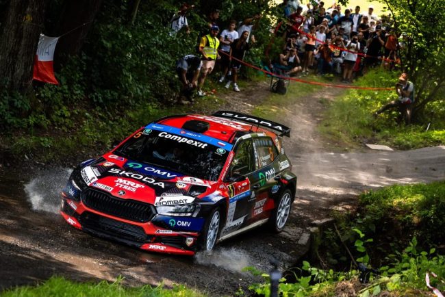Simone Tempestini cel mai rapid in calificarile raliului Barum Czech etapa a cincea a Campionatului European