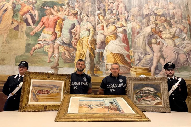 Tablouri de Renoir Cezanne si Matisse furate dintr un muzeu din Italia au fost returnate