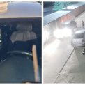 VIDEO A distrus masina familiei in miezul noptii Un tanar din Cluj s a razbunat pe tatal vitreg Risca multi ani de inchisoare
