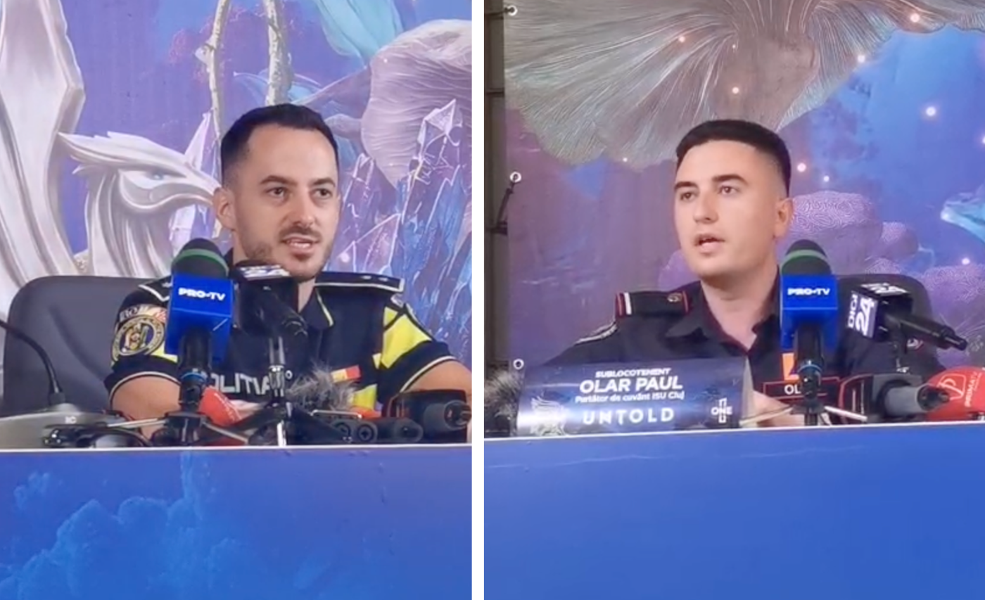 VIDEO Dispozitiv impresionant la UNTOLD Politisti din 12 judee caini antidrog 8 ambulane SMURD si 3 autospeciale Avertisment pentru participantii la festival