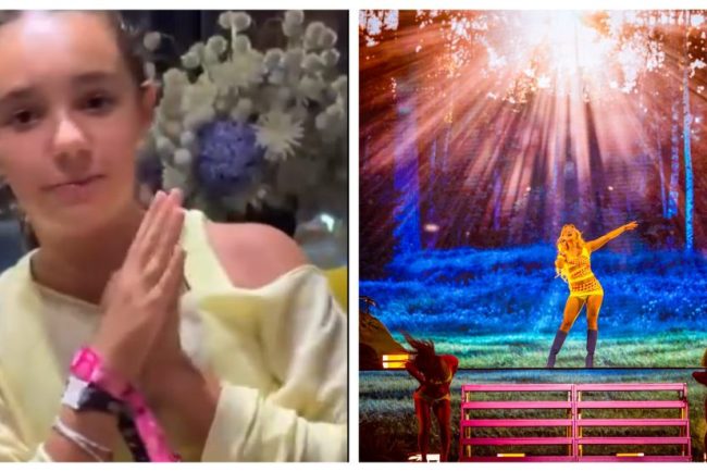 VIDEO Eva Maruta imbratisata de Zara Larsson Vedeta suedeza i a daruit o amintire de neuitat Adorm fericita