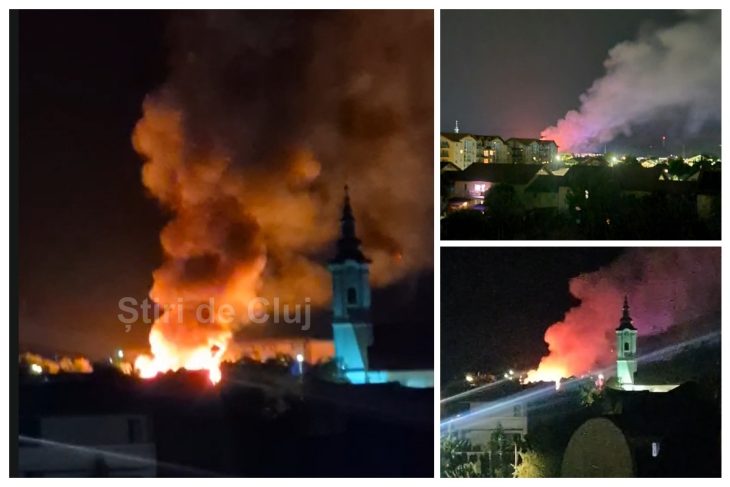 VIDEO Flacari uriasce in Floresti Incendiul a distrus zona Focul ameninta alte trei case Pompierii au intervenit cu un numar mare de echipaje