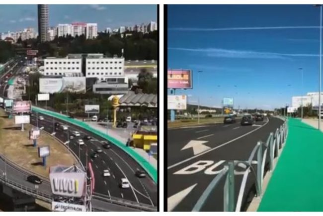 VIDEO Tronsonul 1 al centurii metropolitane Cluj se aproape de finalizare Iesirea catre Floresti a fost complet renovata