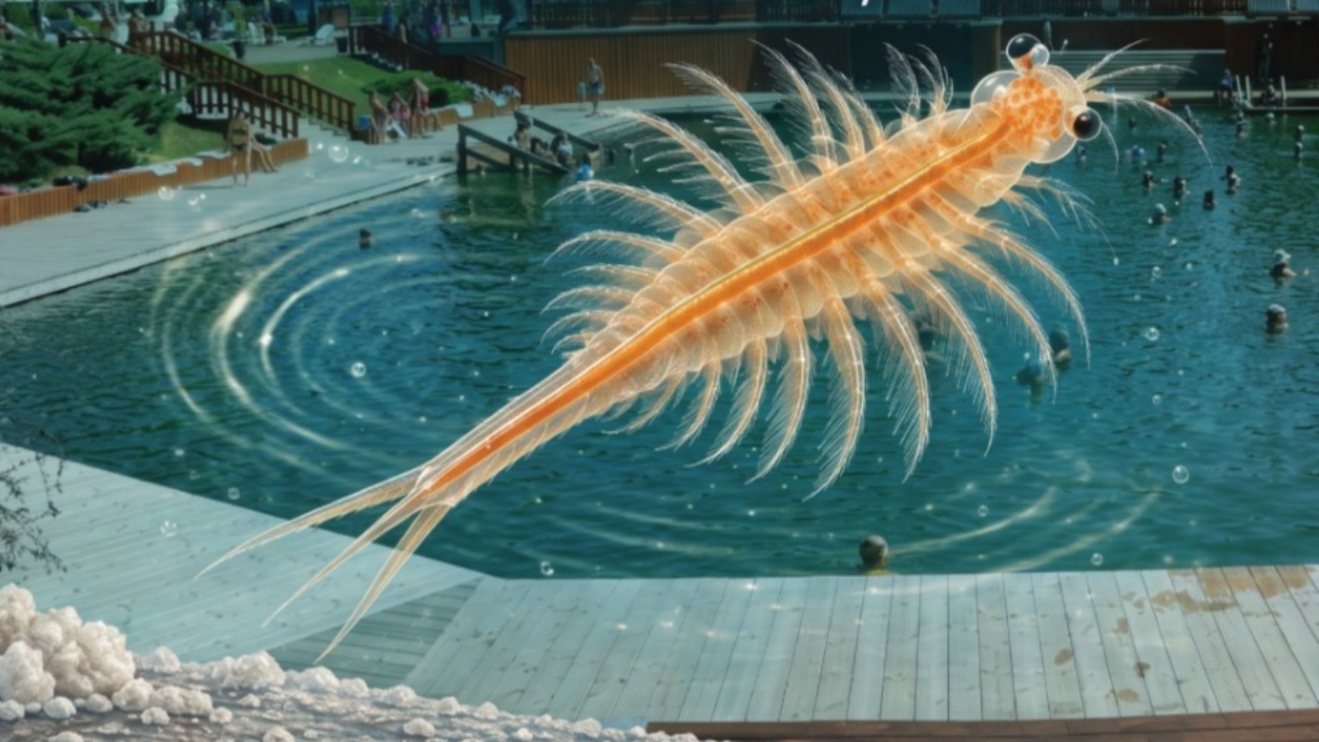 Viermi in apa Bailor Cojocna din Cluj Explicatiile primaritei Ce a descoperit DSP ul si ce organism traieste in apa sarata A fost un pic ciudat