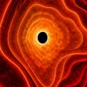 astronomii au descoperit un posibil nou tip de obiect cosmic o stea cu o gaura neagra in centru