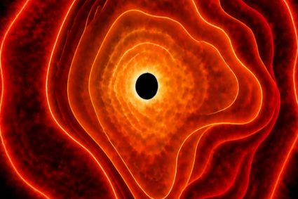 Astronomii au descoperit un posibil nou tip de obiect cosmic: o „stea” cu o gaură neagră în centru.