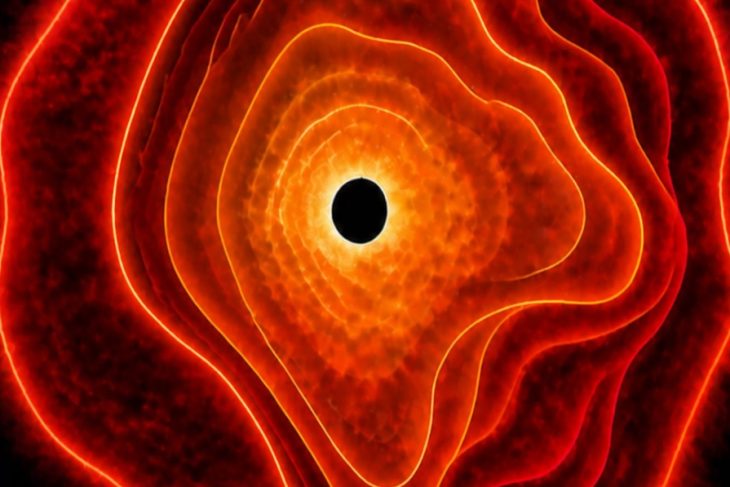 astronomii au descoperit un posibil nou tip de obiect cosmic o stea cu o gaura neagra in centru