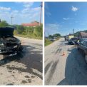 foto acident grav in cluj cinci persoane implicate doua fiind transportate de urgenta la spital