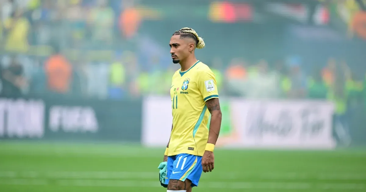 Edem muscular îl scoate pe Raphinha din lotul Braziliei