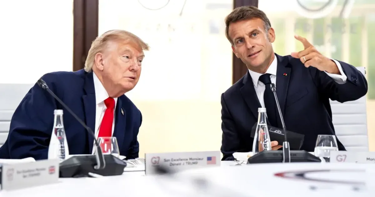 Macron și Trump au discutat constructiv despre Ucraina și Marea Roșie