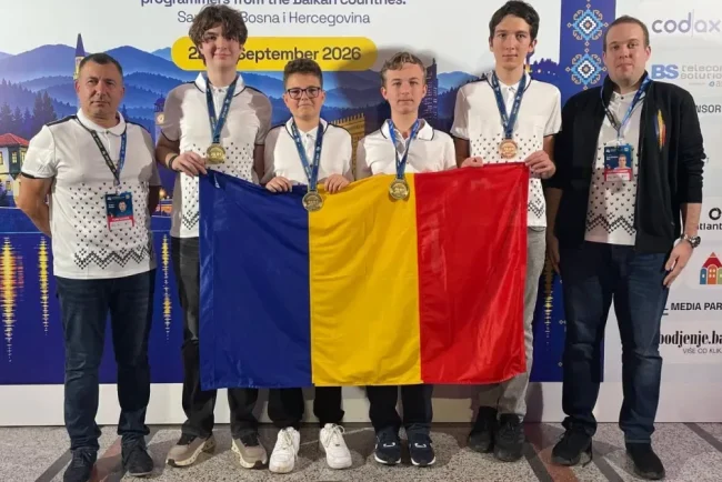 România câștigă aur la Balcaniada de Informatică pentru Juniori