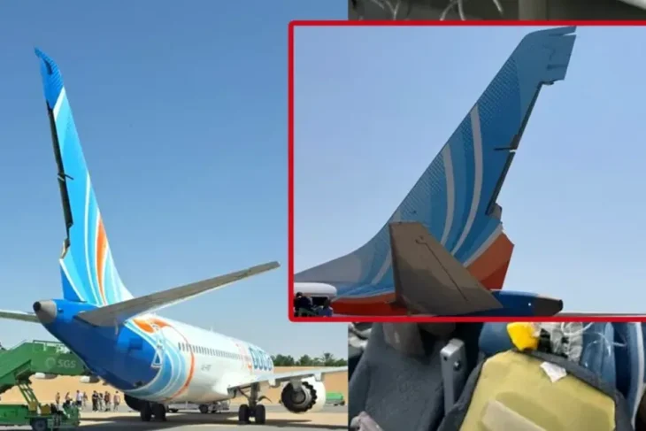 Avarie gravă la un avion FlyDubai: aterizare de urgență reușită