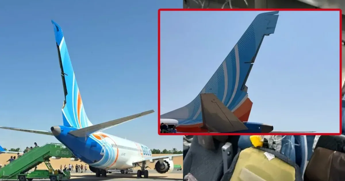 Avarie gravă la un avion FlyDubai: aterizare de urgență reușită