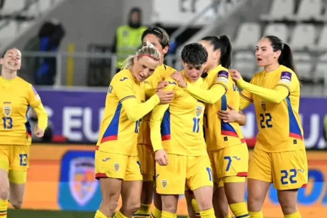 Lotul României pentru barajul Cupei Mondiale 2027 la fotbal feminin