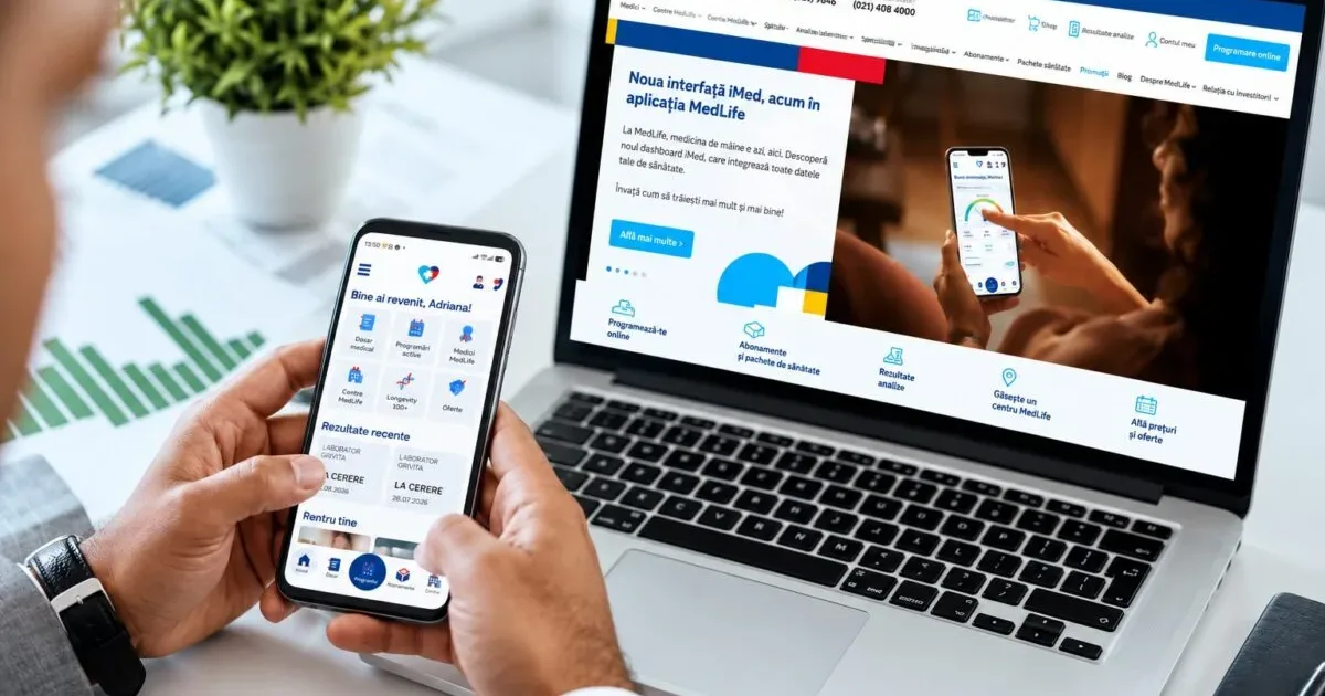 MedLife lansează iMed, un nou profil digital de sănătate