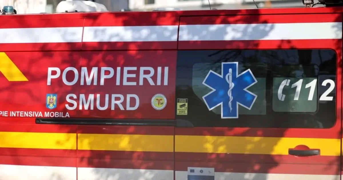 Tragedie în Galați: patru persoane au murit după ce trenul a lovit o autoutilitară
